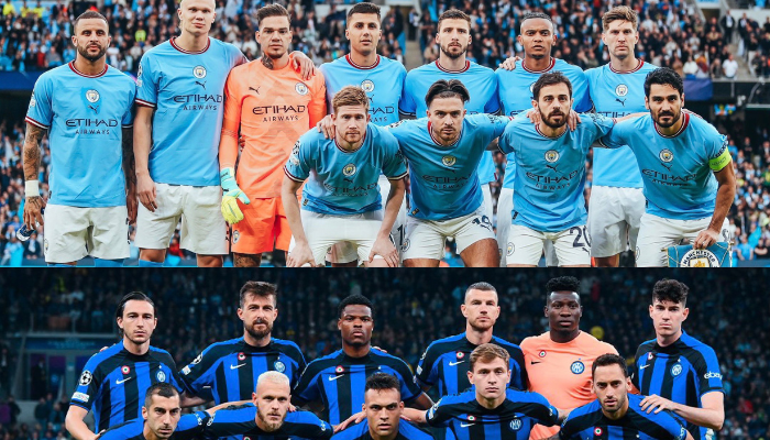Manchester City vs Inter final de Champions League