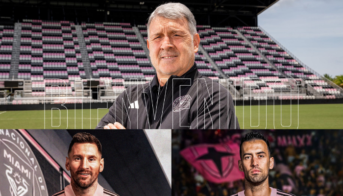 'Tata' Martino, Lionel Messi y Sergio Busquets al Inter Miami