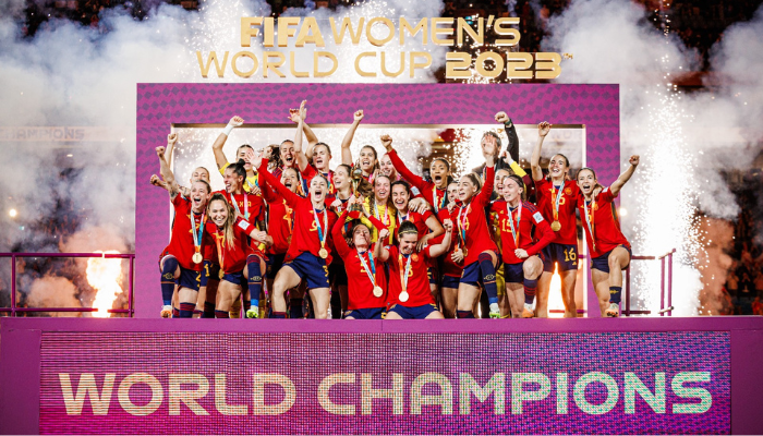 España es campeón de la Copa Mundial Femenina
