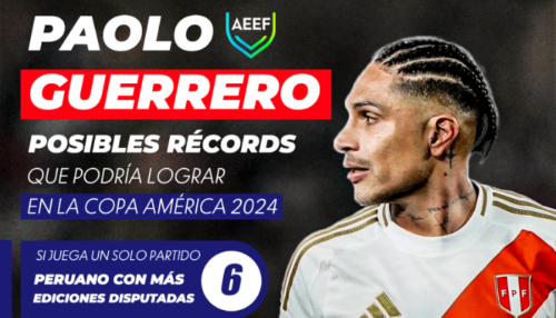 Paolo Guerrero: Los récords que podría lograr en la Copa América Estados Unidos 2024