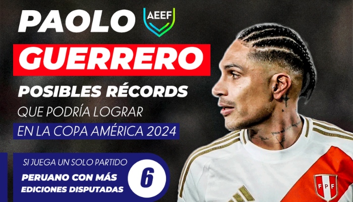 Paolo Guerrero Los récords que podría lograr en la Copa América Estados Unidos 2024