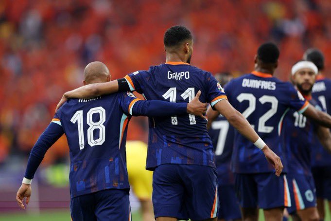 Países Bajos a cuartos de la Eurocopa: golea a Rumanía y espera rival (video)