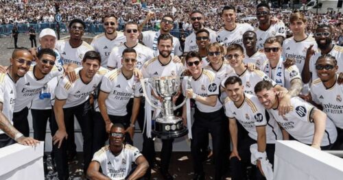 Real Madrid es el máximo ganador de ligas españolas con 36 títulos.