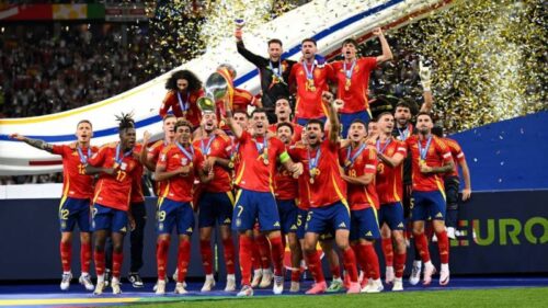 España es la vigente campeona de la Eurocopa, tras vencer 2-1 a Inglaterra.