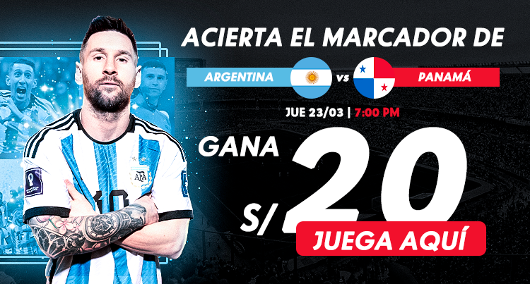 Acierta el Marcador - Argentina vs Panamá