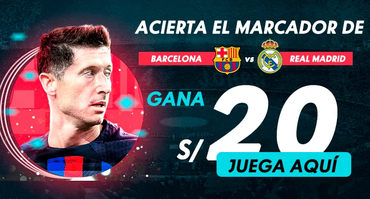 Acierta el Marcador - Barcelona vs Real Madrid