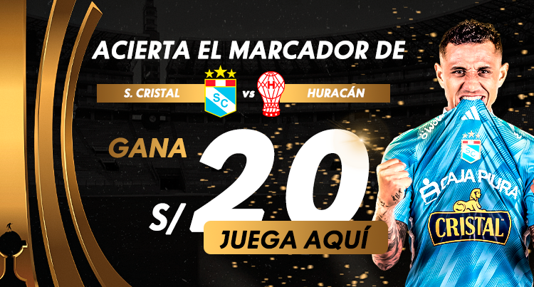 Acierta el Marcador - Sporting Cristal vs Huracán