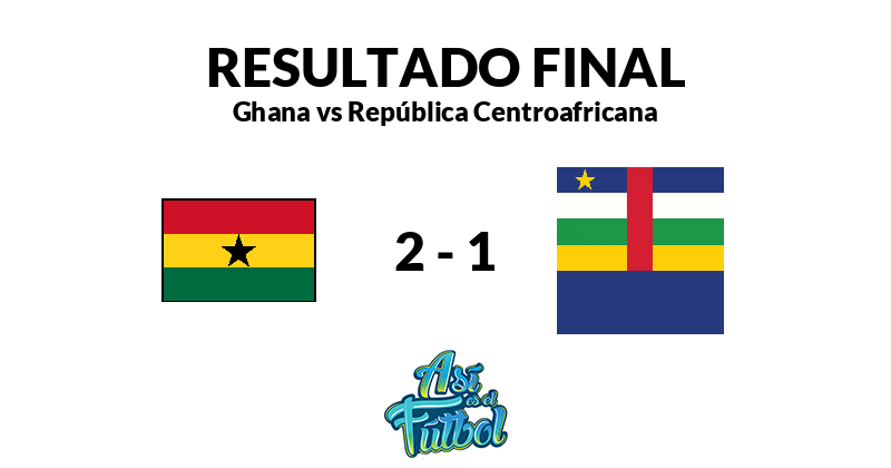 Ghana contra república centroafricana