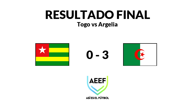 Togo - Argelia Pronóstico gratis