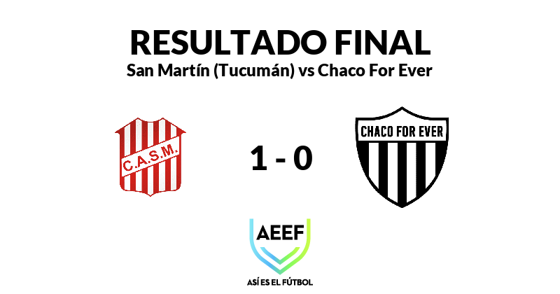 Pron stico de San Mart n Tucum n vs Chaco For Ever 01 04 2024